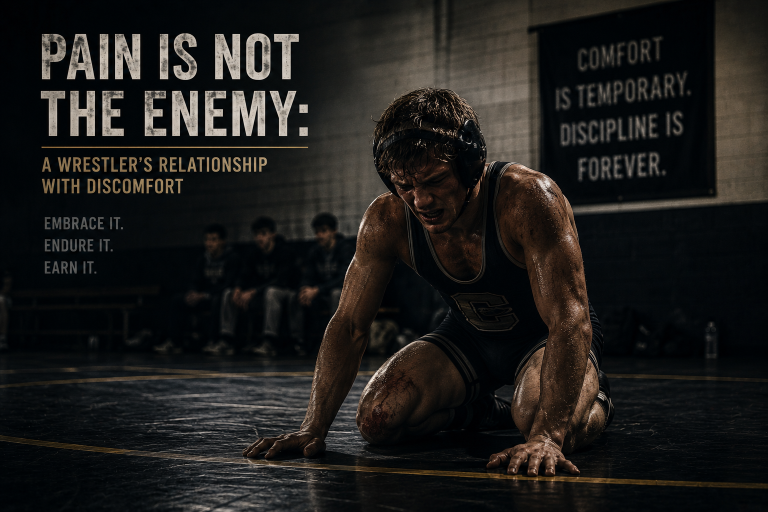 Pain Is Not the Enemy: A Wrestler’s Relationship With Discomfort