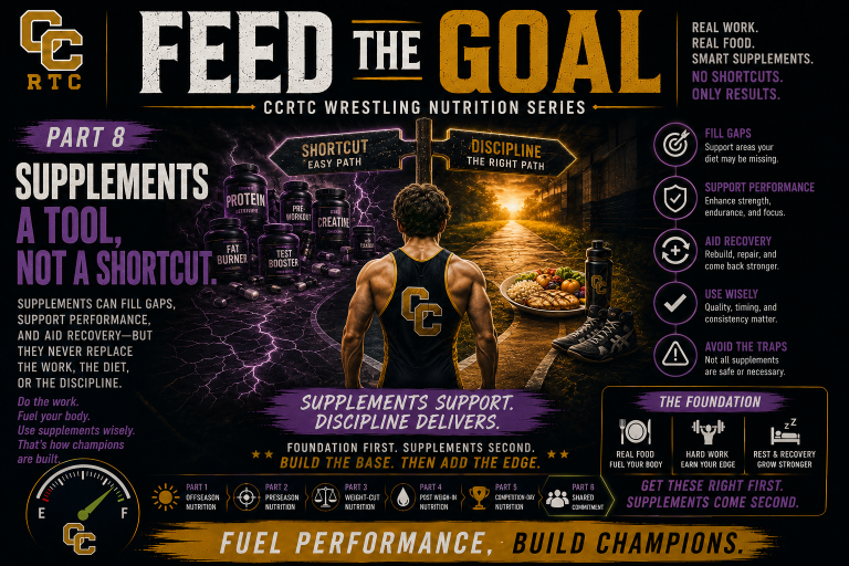 Feed the Goal – Part 8: Supplements