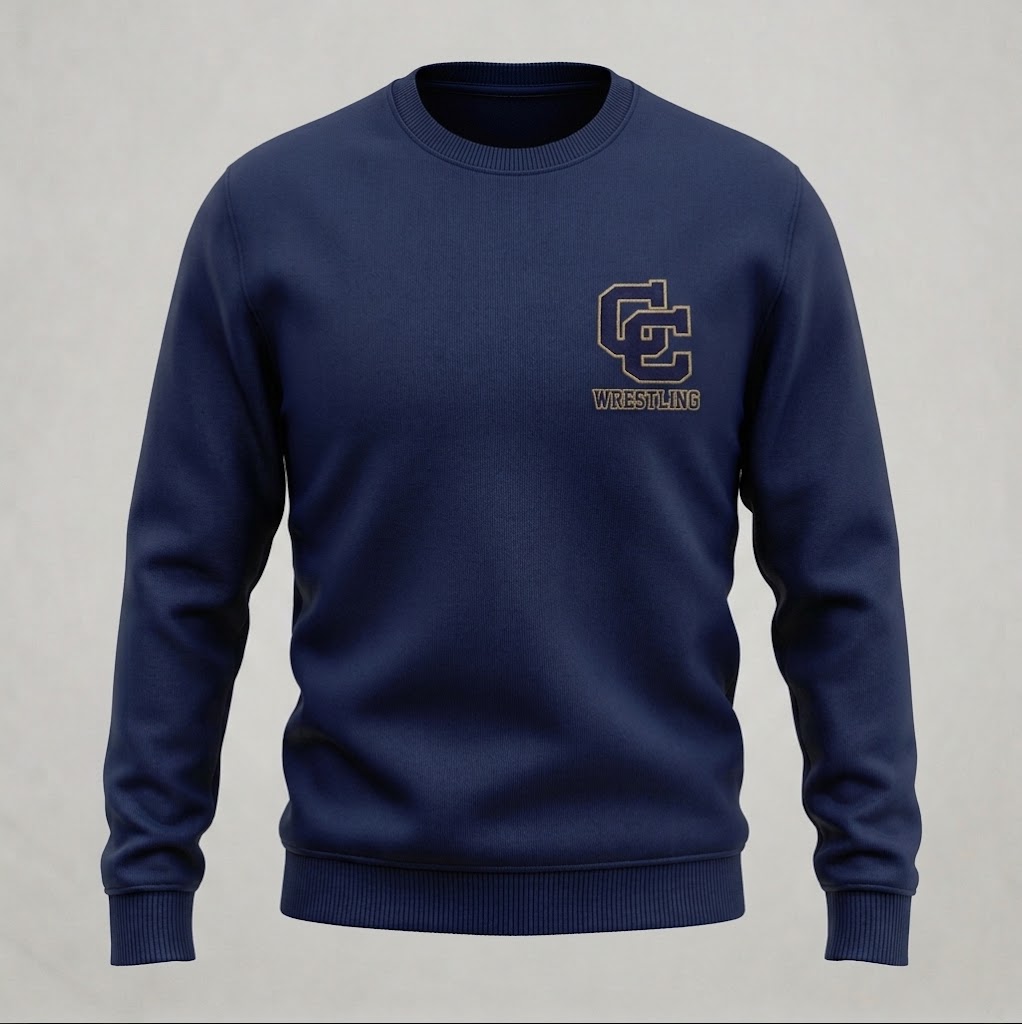 Pocket CC Crew Neck Sweatshirt